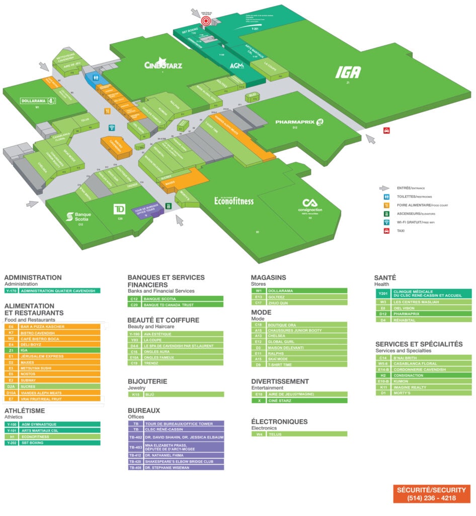 CAVENDISH MAP